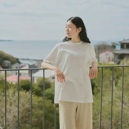FUTO short sleeves knit top TCO_ 1