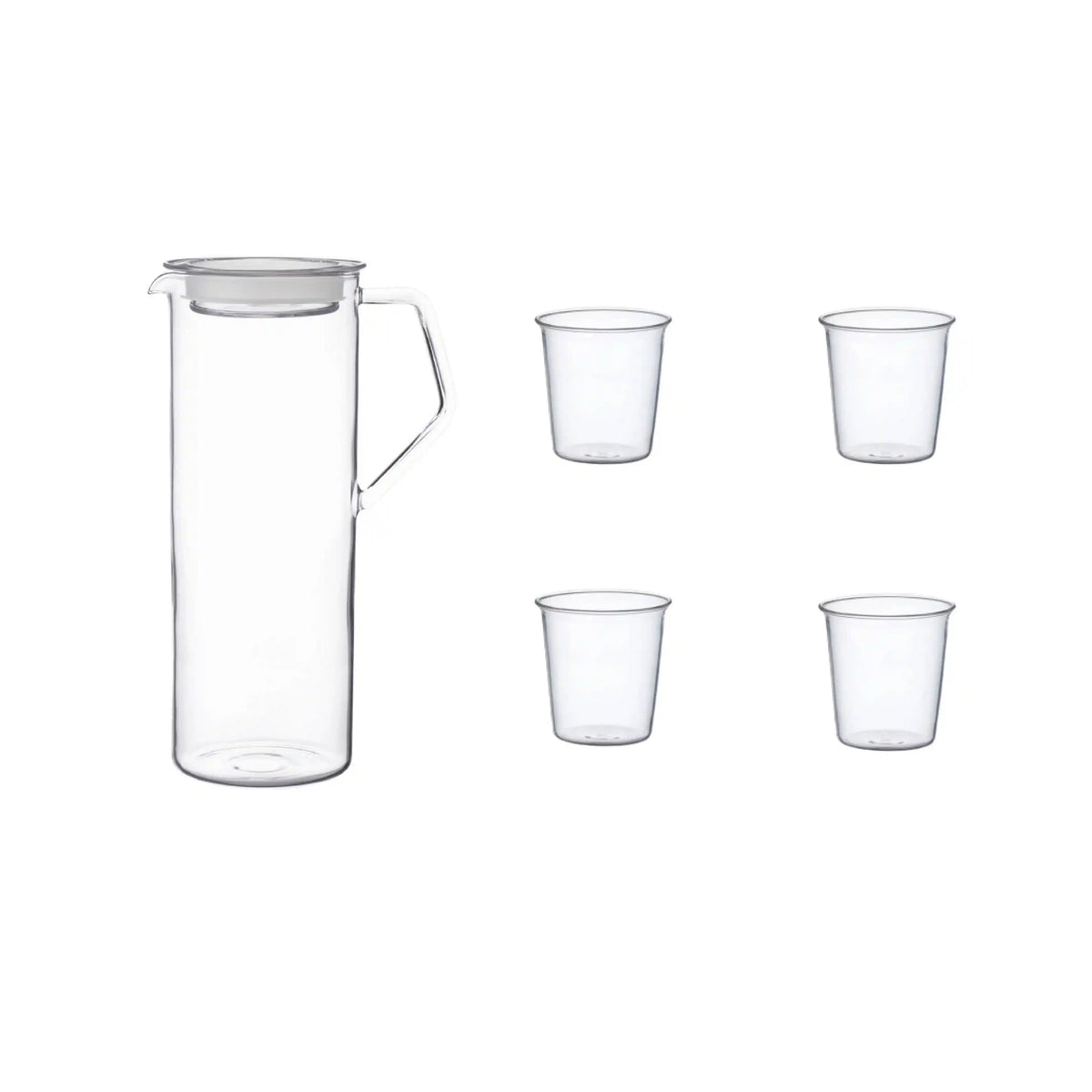 CAST Water Glass and Jug Set