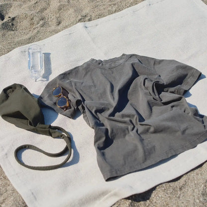FUTO short sleeves knit top PCO_ 1
