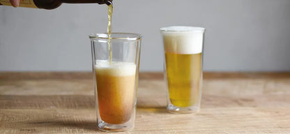 CAST double wall beer glass 340ml
