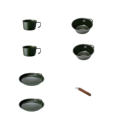 FORIS Outdoor Cooking Bundle (Ash Green)